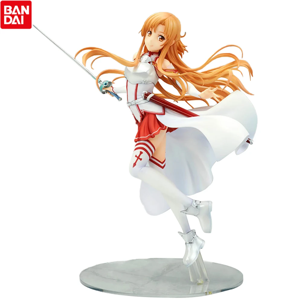 

Bandai Sword Art Ordinal Scale Online Anime Model Yuuki Asuna Action Figure 23CM PVC statue Collectible Toy