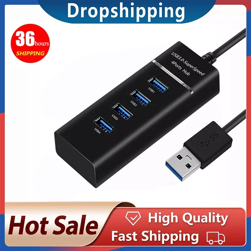

Ports USB 3.0 Hub High Speed Multi USB Splitter Expander For MacBook Pro Computer PC Laptop Accessories Type C HUB Adapter