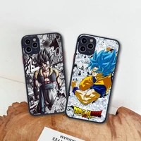 comics dragon z ball son goku dbz phone case for iphone 13 12 11 pro max mini xs 8 7 plus x se 2020 xr matte transparent cover