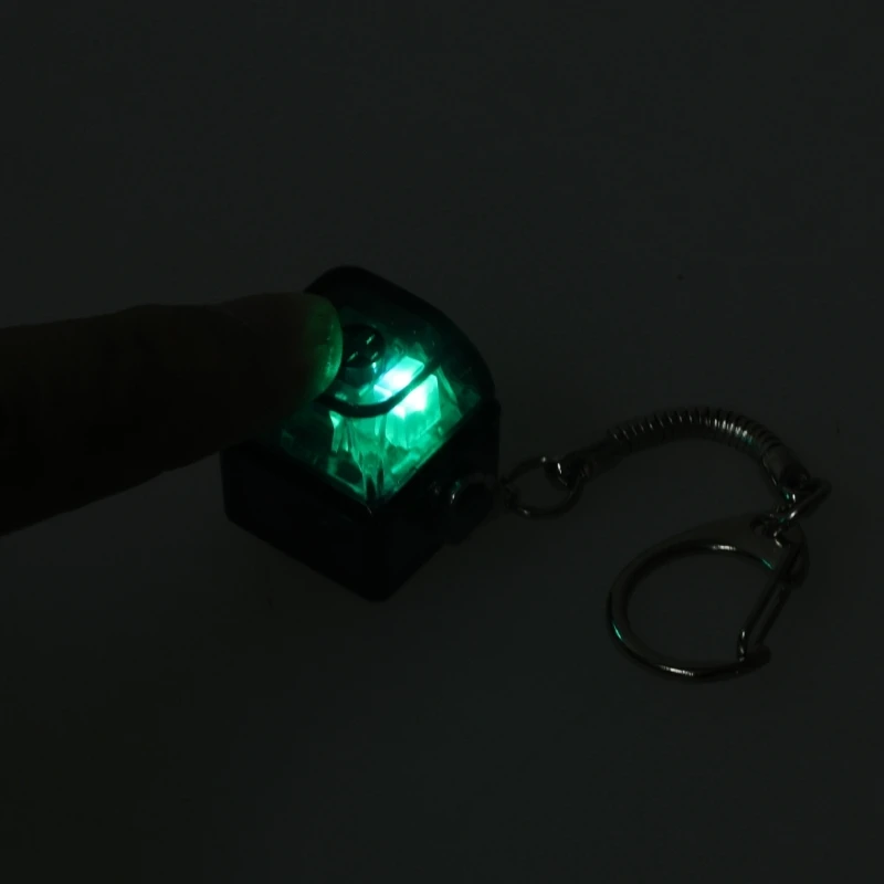 Тестер клавиатур с RGB-подсветкой и прозрачными колпачками XDA для механических