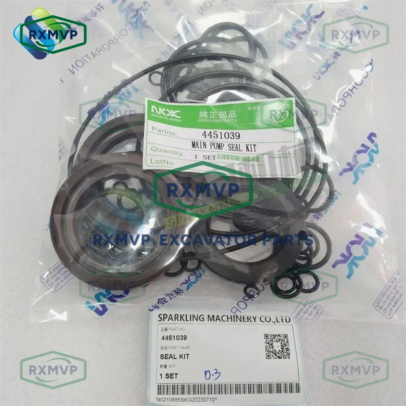 Запасные части для строительной техники Hitachi ZX EX 4451039 Φ комплект уплотнений