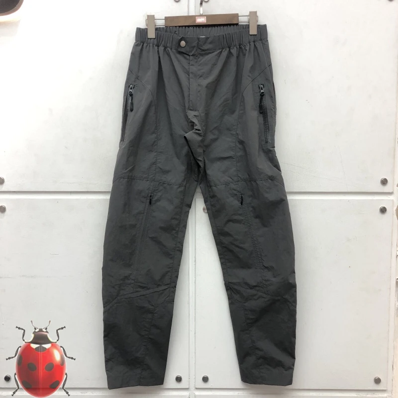 Side Zip Pocket Sweatpant Cacsual Cargo Trousers Pants Men  Four Seasons High Quality Black Gray Overalls Trousers Hip Hop
