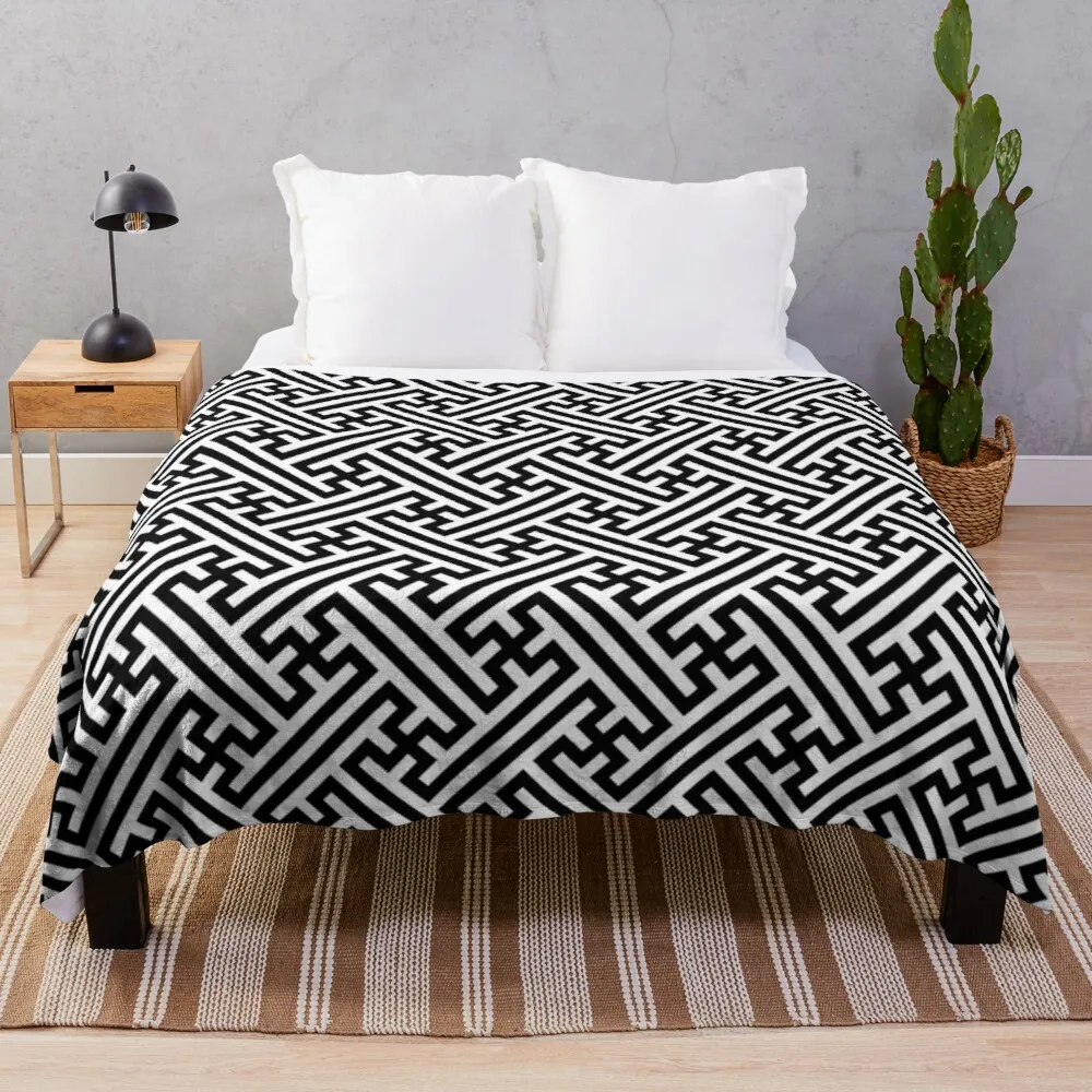 

Sayagata Home Decor Plaid With Tassels Baphomet Couch Plain Cover Throw Blankets