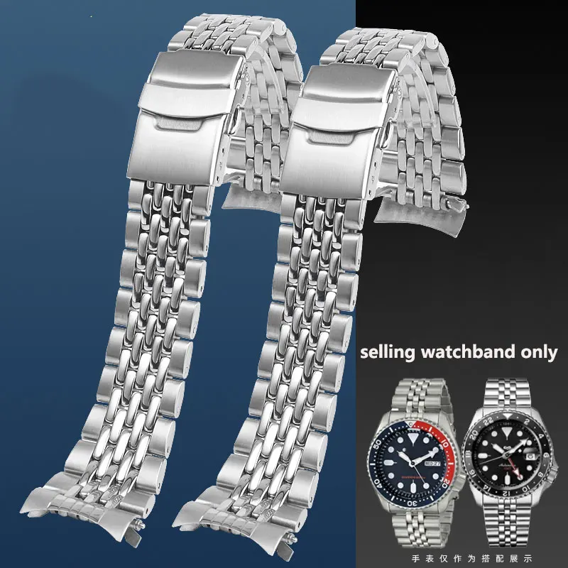 Ремешок из нержавеющей стали для часов SEIKO Seiko No. 5 22 мм