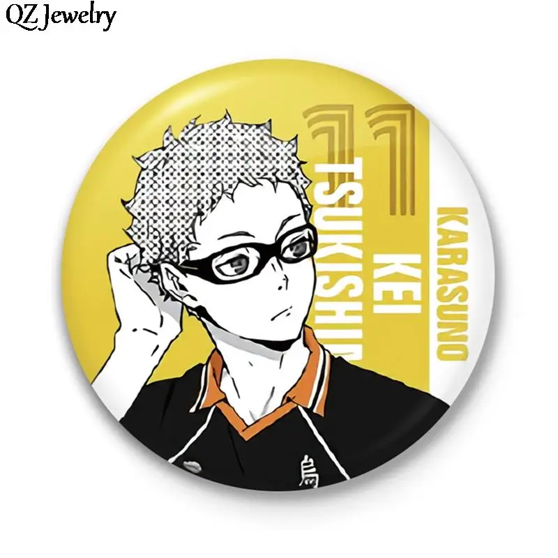 

21 шт. Аниме Haikyuu! Женская Брошь в виде розыгрыша для волейбола