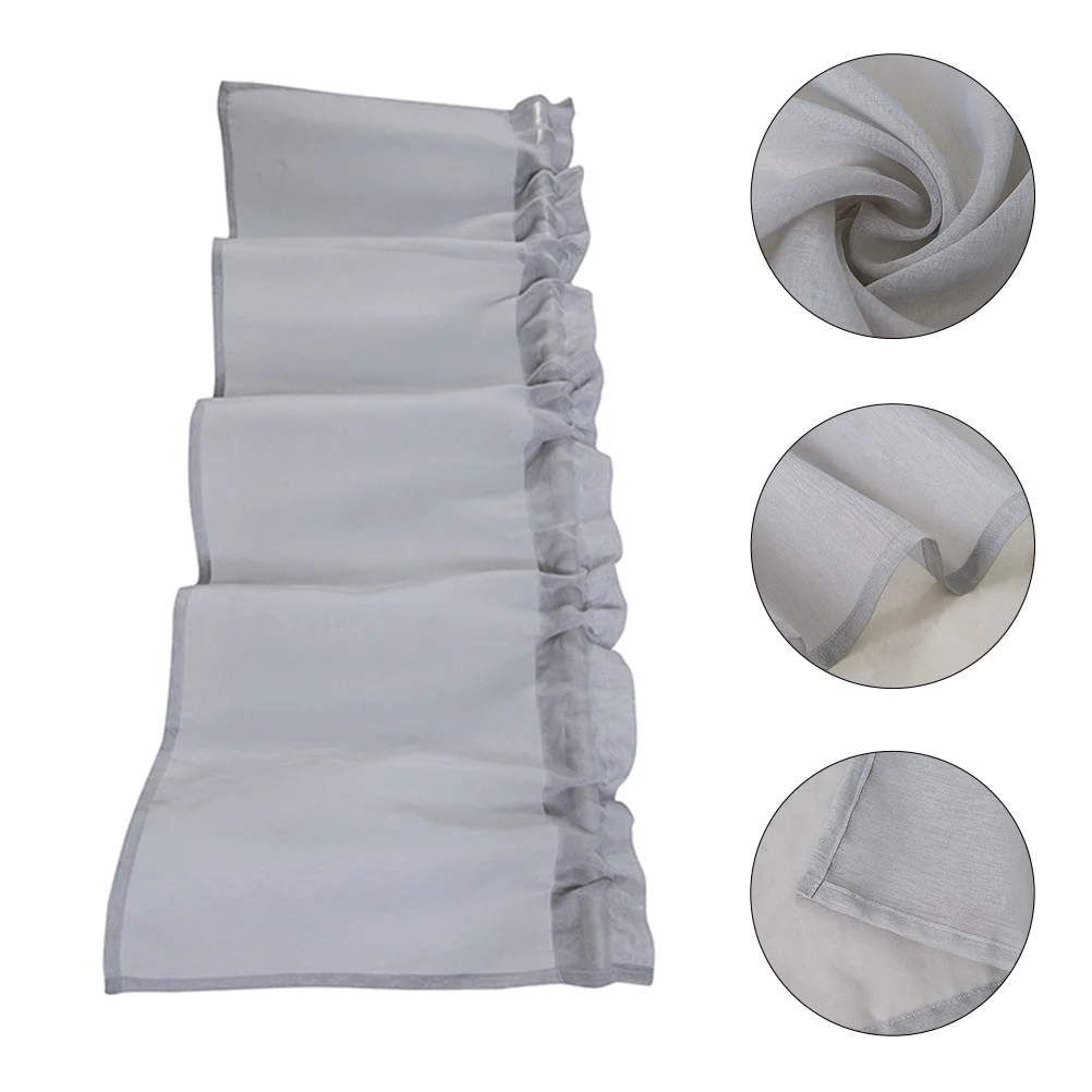 

Household Short Curtain Wear-resistant Kitchen Curtain Breathable Room Curtain Home Accessory