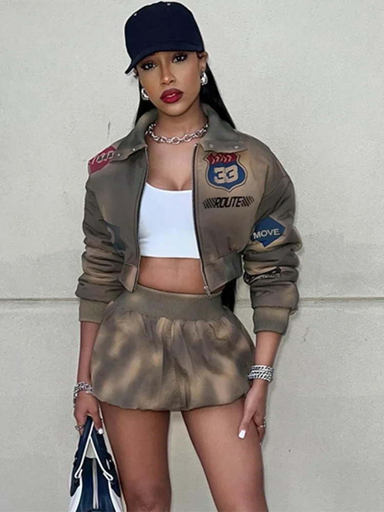 Weird Puss Tie-Dye комплект из 2 предметов спортивный костюм женская куртка на молнии с