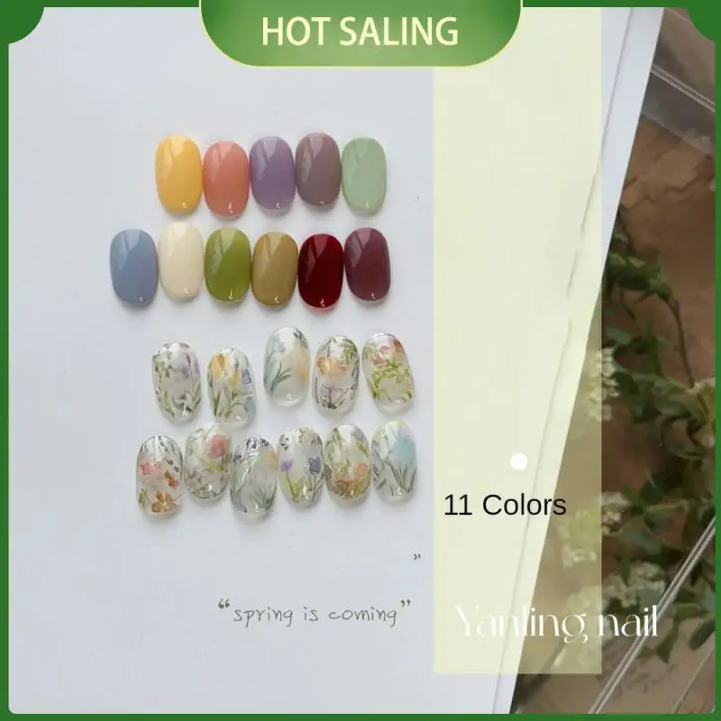 

2023 New Painting Series Spring And Summer New Nail Polish Mary Queen Nail Polish Yellow Green Red White Nail Polish Nail Gel