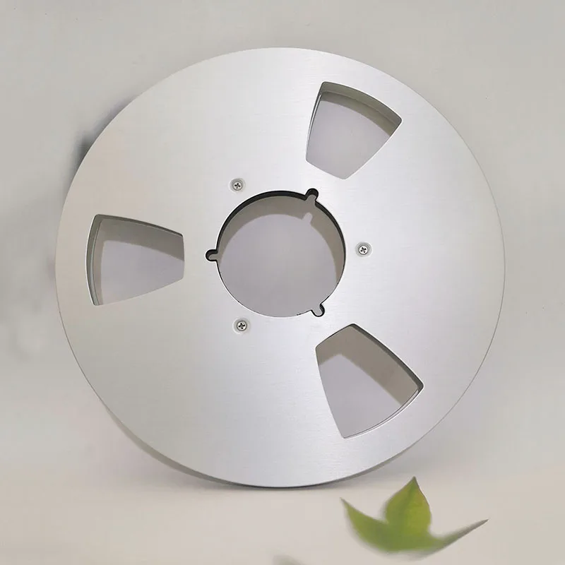 New 1/4 10 Inch Empty Tape Reel Nab Hub Reel-To-Reel Recorders Accessory Empty Aluminum Disc Opening Machine Parts