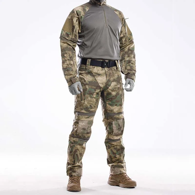 

Russian Military Sobr Ruins Camouflage Atfg Frog Suit Quick Drying Breathable And Infrared Resistant Tactical Set