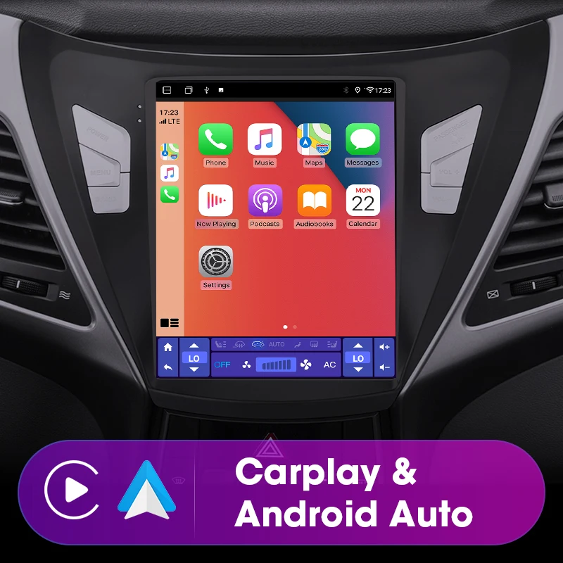 $86.99 JMCQ 2 Din Android 11 Car Radio For Hyundai Elantra Avante I35 2011-2013 Multimedia Video Player GPS Carplay For Tesla Style