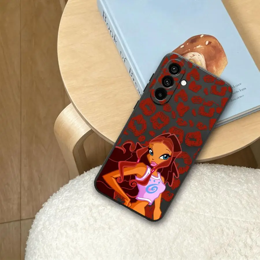 Фото Новый чехол для телефона Girl W-Winx Clubs для Samsung Galaxy A57 A23 A06 A55 A37 A73 A51 A15 A05 A25 A16 A12 A52 A36 A50 A53 A17 №2