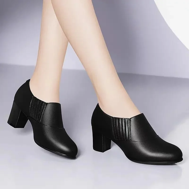 

Cresfimix botas de mujer; Женские черные зимние ботинки на квадратном каблуке с цветочной вышивкой; Женские Повседневные Удобные стильные осенние бот...