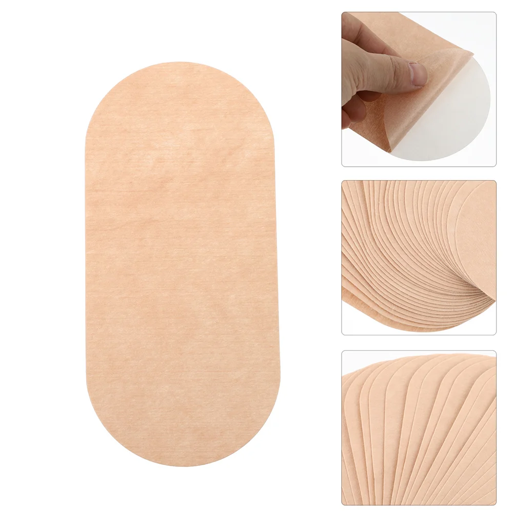 

25 Pcs Fever Patch Neck Heating Pads Pain Relief Wormwood Paste Moxibustion Pastes Non-woven Fabric Stickers Body Mugwort