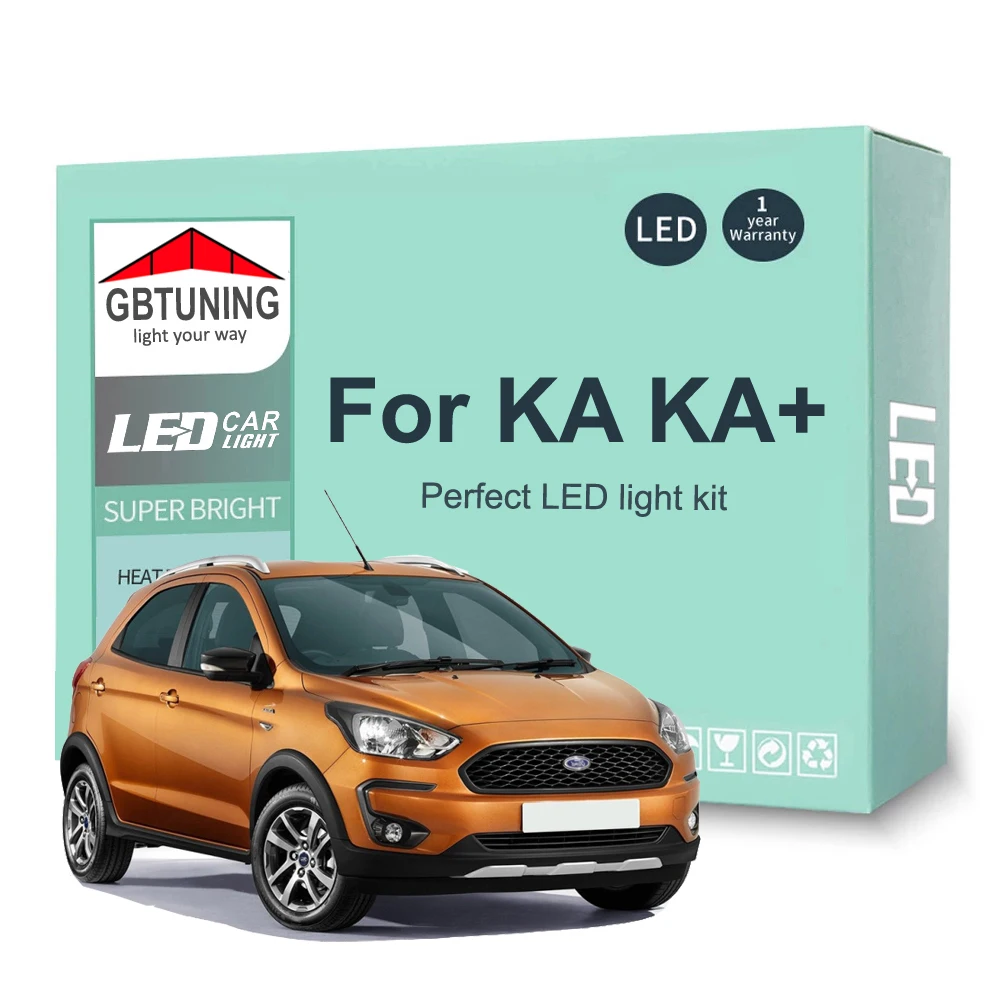 

Комплект светодиодных ламп для светильник Ford KA + Plus MK1 MK2 MK3 1996-2016 2017 2018 2019 2020 2021 2022