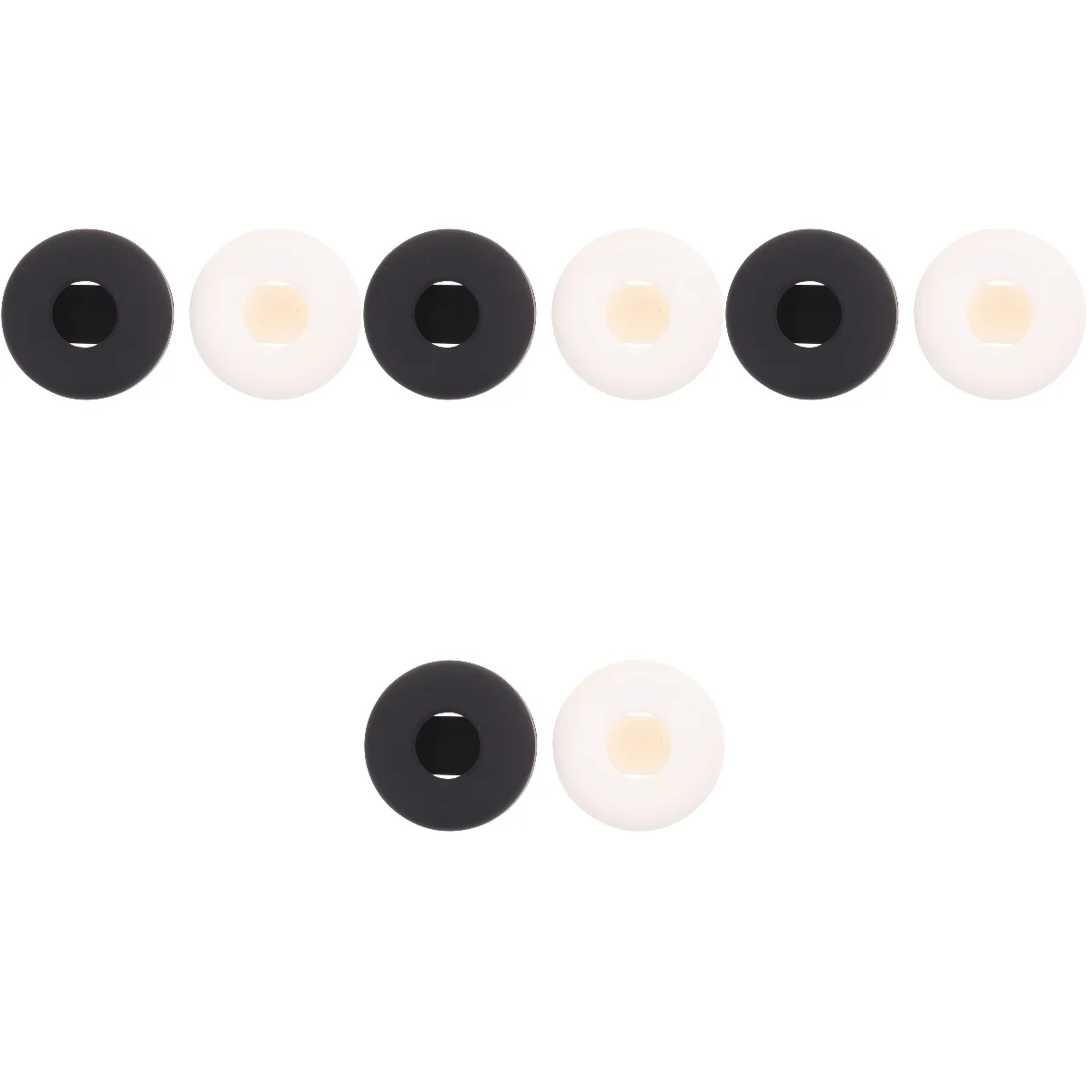 8 Pcs Silicone Case Track Cover Secure Holder Outdoor Compatible for