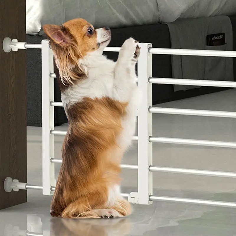 

Dog Fence Door Punch-free Pet Isolation Protective Railing Indoor New Pet Barrier Safety Easy Installation For Doorway Hallways