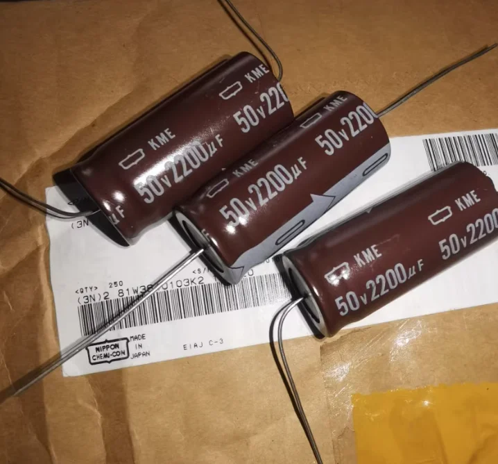 10 шт Аксиальный электролитический конденсатор 2200UF 50V Axial 18X40 50V2200UF