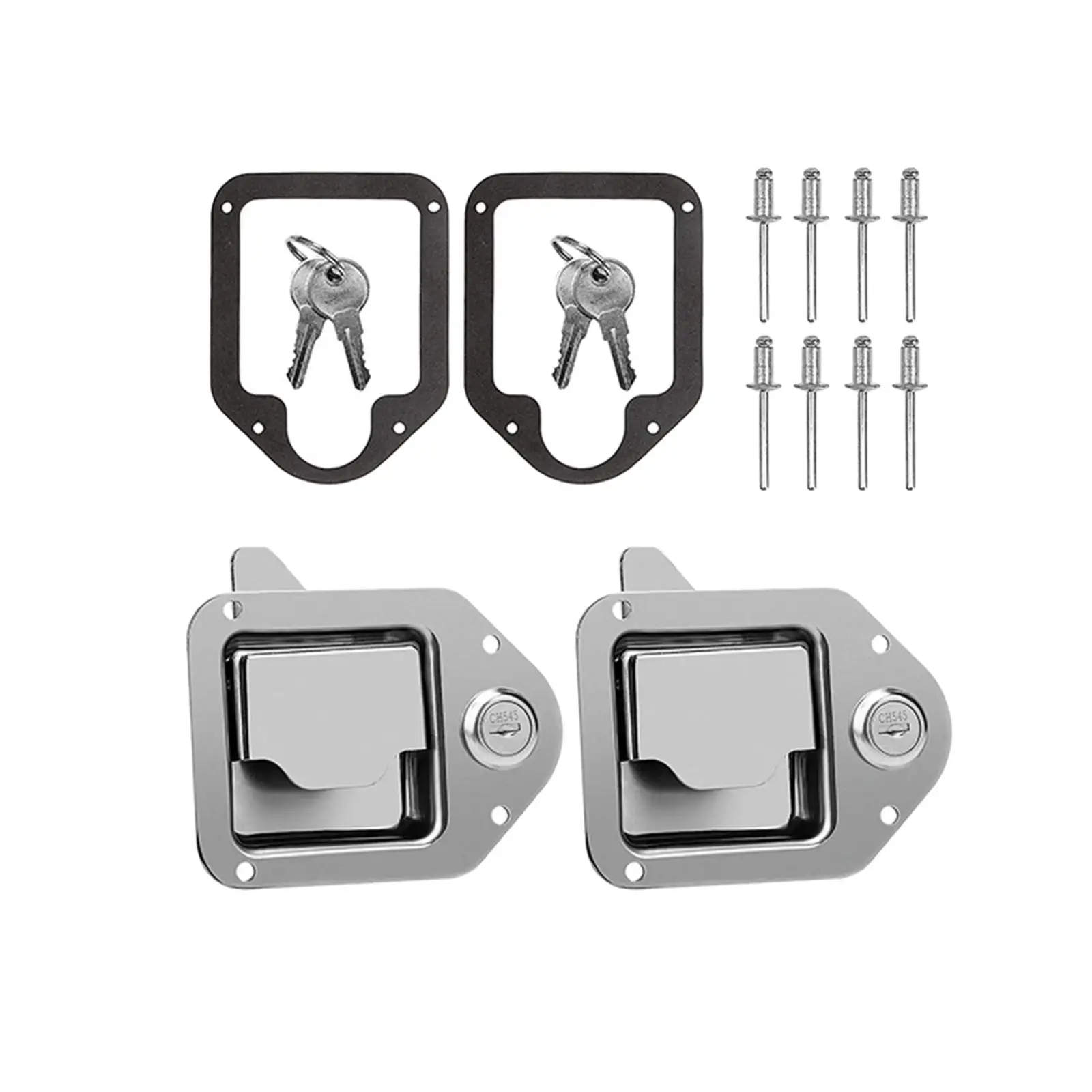 Ящик для инструментов грузовика защелка ручки автофургона панельный замок из