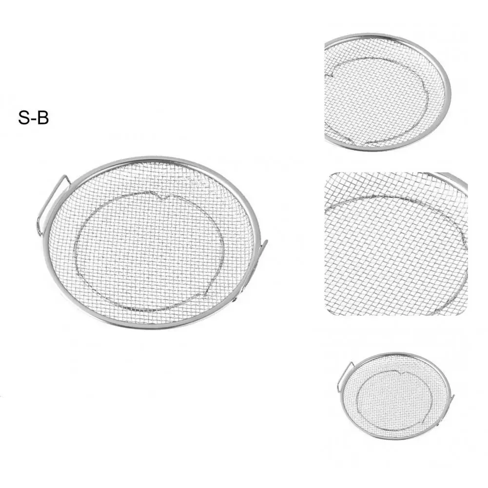 

Stainless Steel Convenient Multi-purpose Anti-cracking Food Strainer Solid Color Filter Mesh Reliable Household Supplies