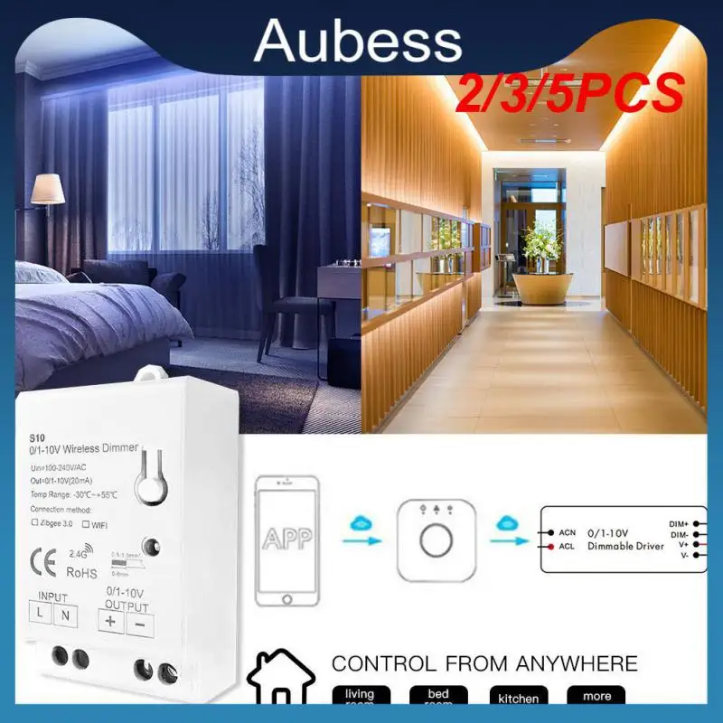 

Беспроводной регулятор яркости Zigbee 3,0, 2/3/5 шт.