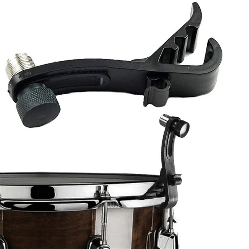 

Percussion Clip Drum Accessories Plastic Copper Drum Microphone Rim Clamp Holder Instrument Drum Clips Parts