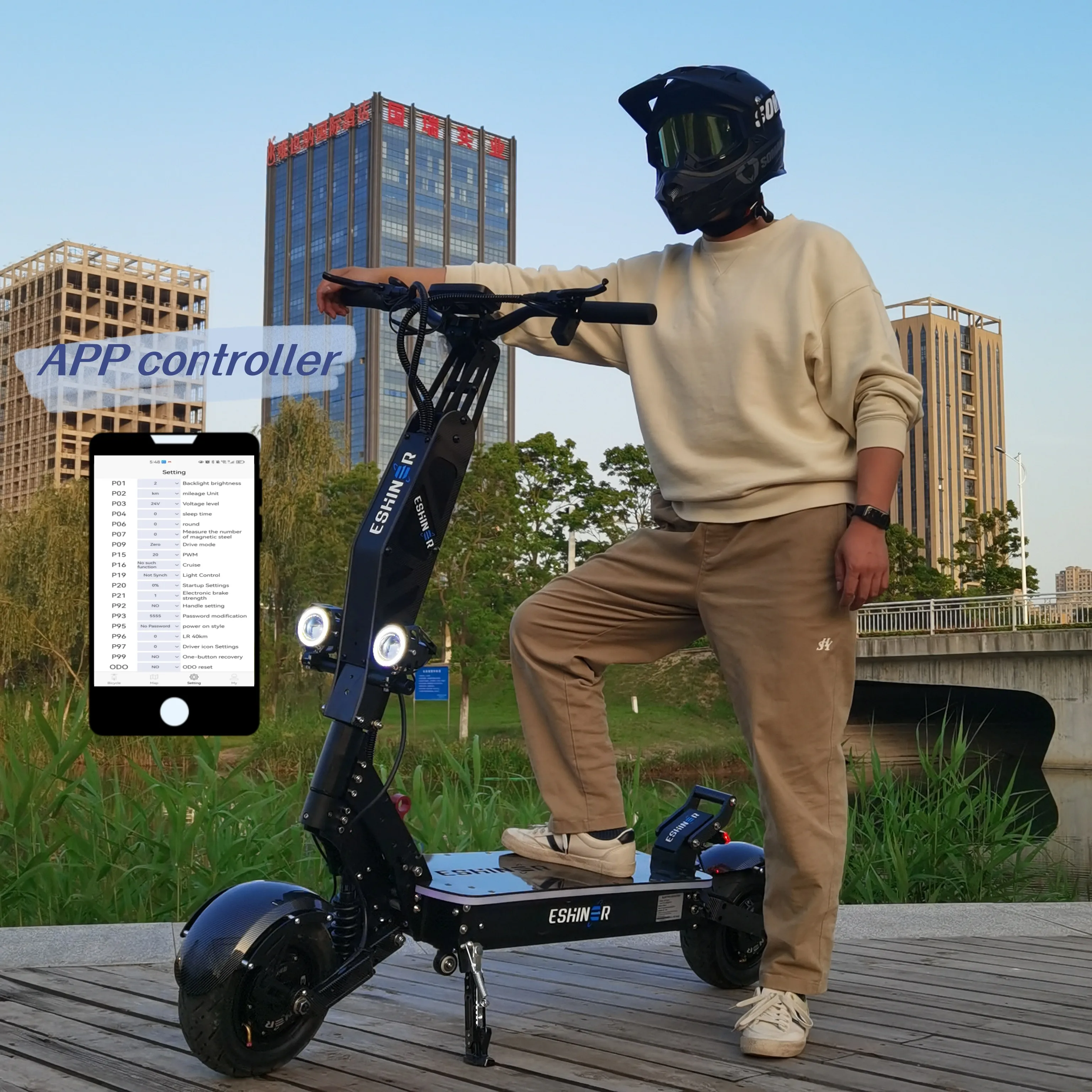 Черный рыцарь Райдер 7 Цвет углеродное волокно 72 В 8000 Вт 11 дюймов 150 км дальность