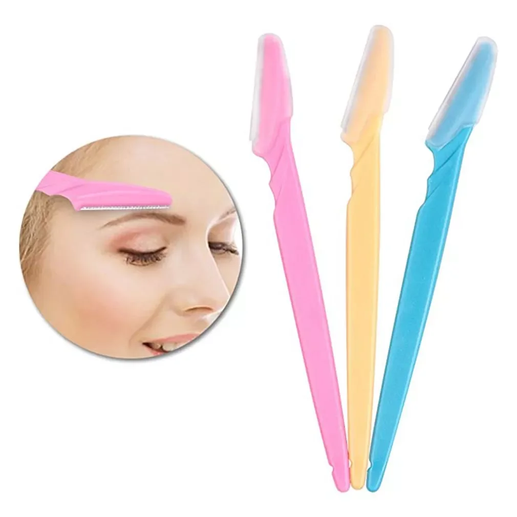 

Stainless steel sharp eyebrow trimming knife Make-up eyebrow shaver Shaving knife Eyebrow trimmer Beauty tools