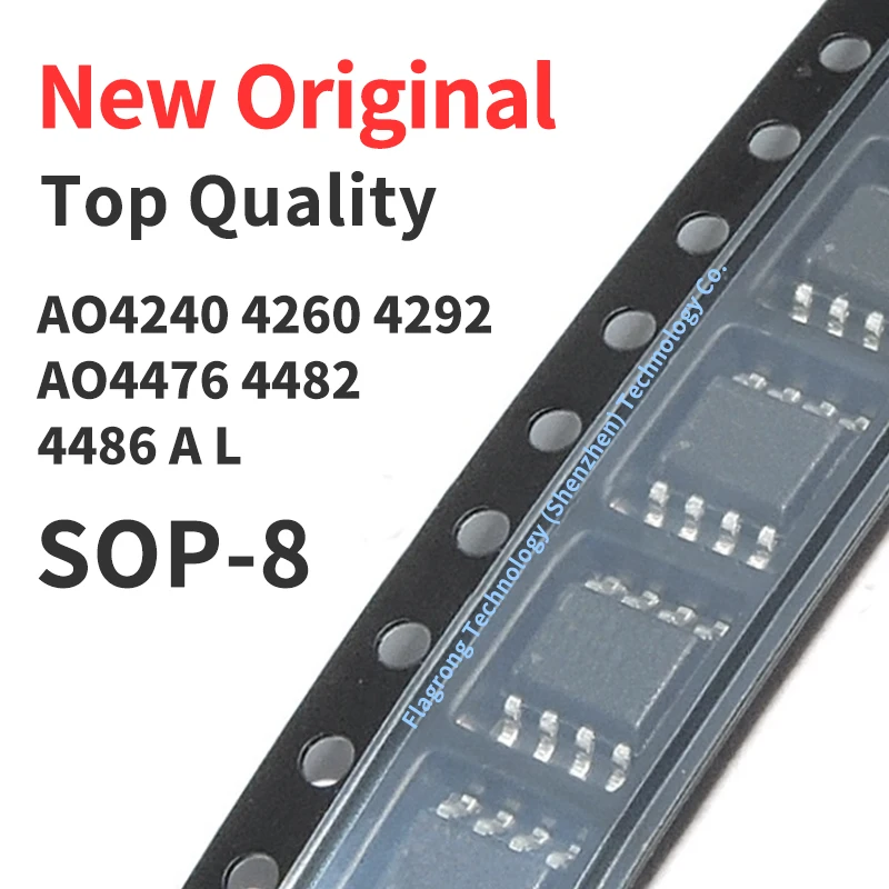 

10 шт., чипы AO4240 AO4260 AO4292 AO4476 AO4482 AO4486 A L SMD SOP-8