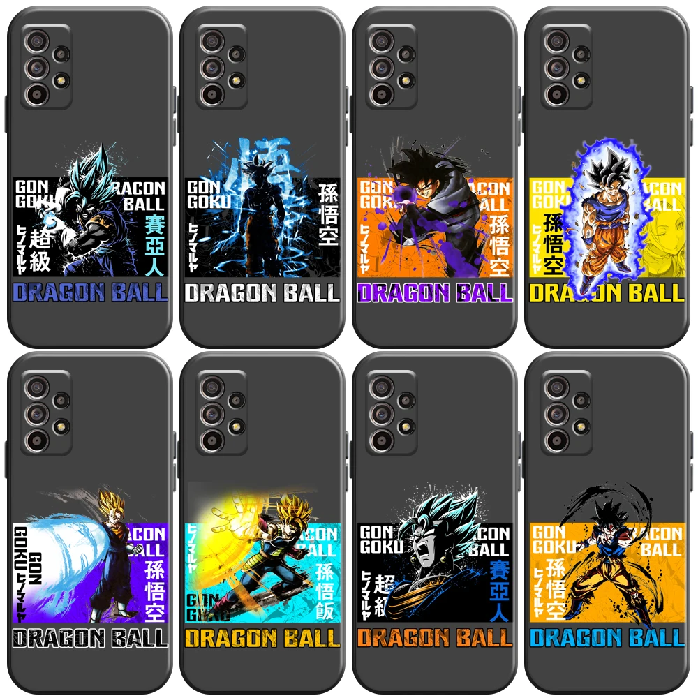

Japanese Dragon Ball Anime Phone Case For Samsung Galaxy S20 S20FE S20 Ulitra S21 FE Plus Ultra Liquid Silicon Funda Soft