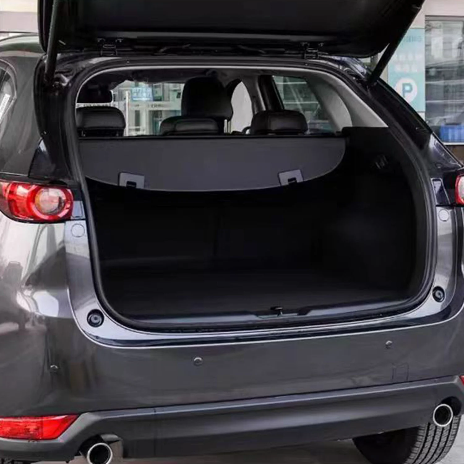Фото Новая высококачественная выдвижная шторка-багажник для Mazda CX-5 2017-2025, защитная крышка для багажного отсека, 1 комплект №3