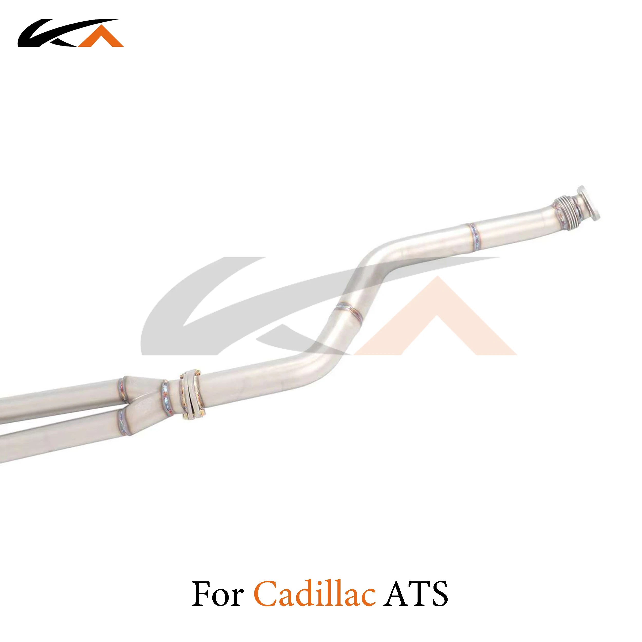 Выхлопная система KA тюнинг из нержавеющей стали catback для Cadillac ATS 2 0 T задняя секция