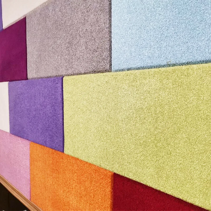 DD18 Модернизированные утолщенные фетровые наклейки на стену с закругленной