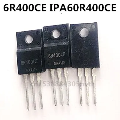 

Original 4PCS/ 6R400CE IPA60R400CE TO-220F 650V 30A