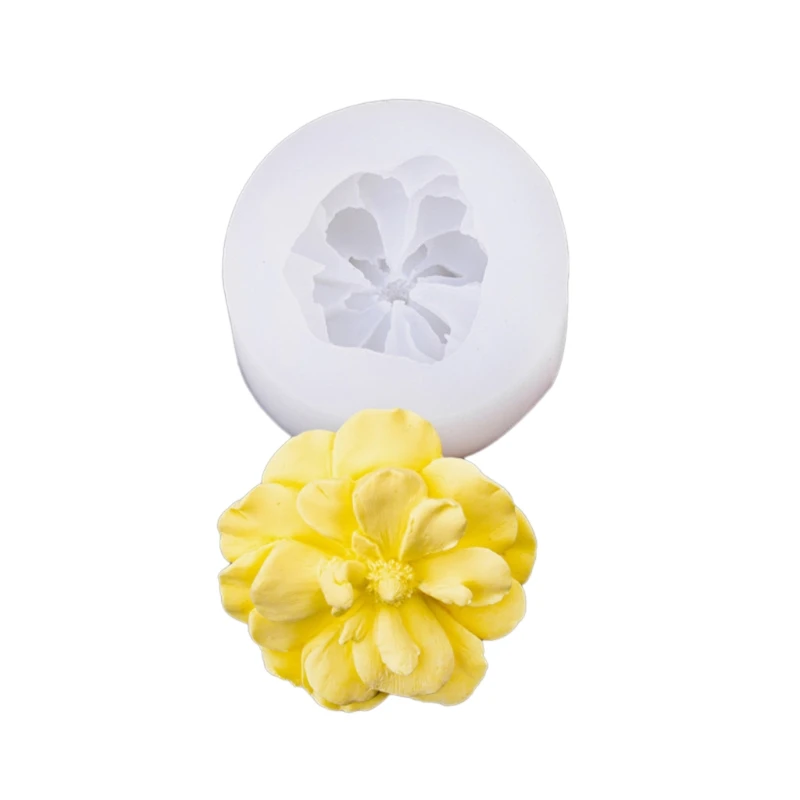

Flower Silicone Soap Mold Flora Fondant Mold Single Resin Candle Mold for Cake