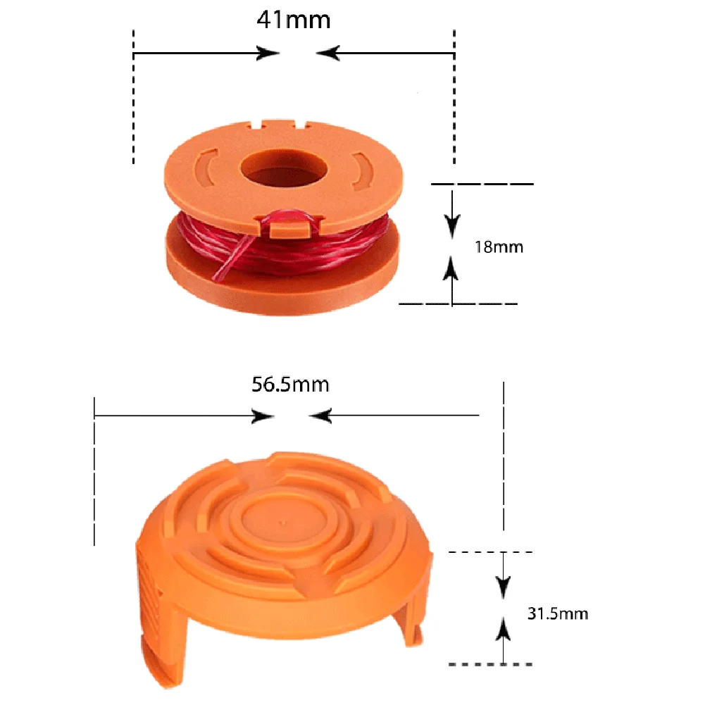 

Шпуля для триммера Worx WA0010 WG154 WG163 WG180, 20 шт.