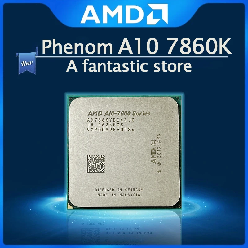 

AMD A10-Series A10 7860K A10 7860 K 3.6 GHz Quad-Core CPU Processor AD786KYBI44JC Socket FM2+