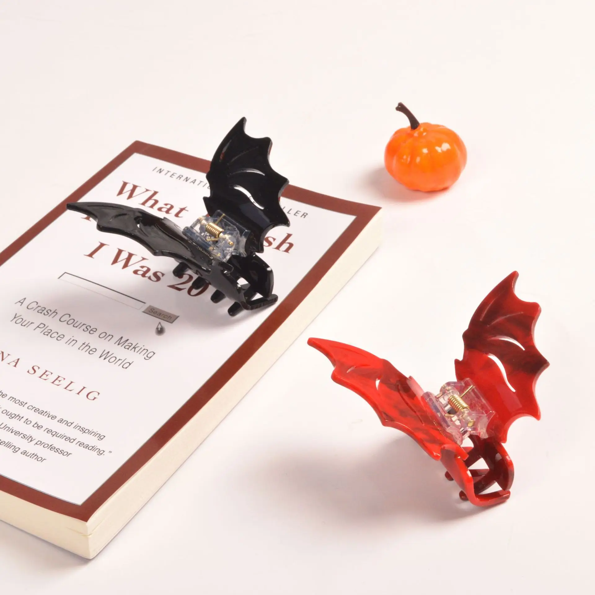 

Muweordy New Bat Hair Clip Funny Crab Hair Clip for Girl Hair Shark clip Fashion Claw Clip Hair Accessories for Women Clip Hair
