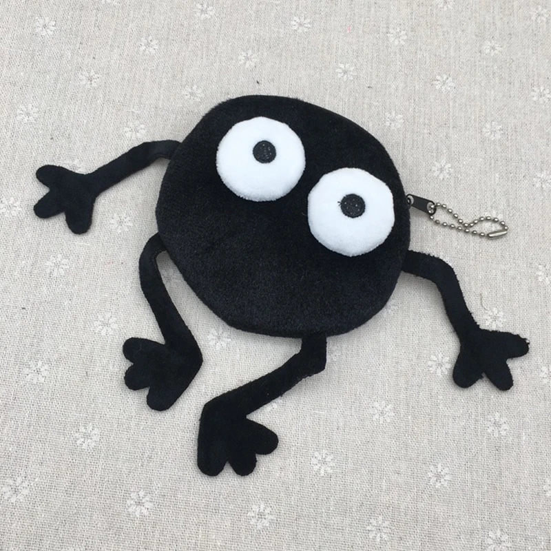 Кошелек с монетницей для косплея аниме Мой сосед Тоторо маленькая плюшевая кукла