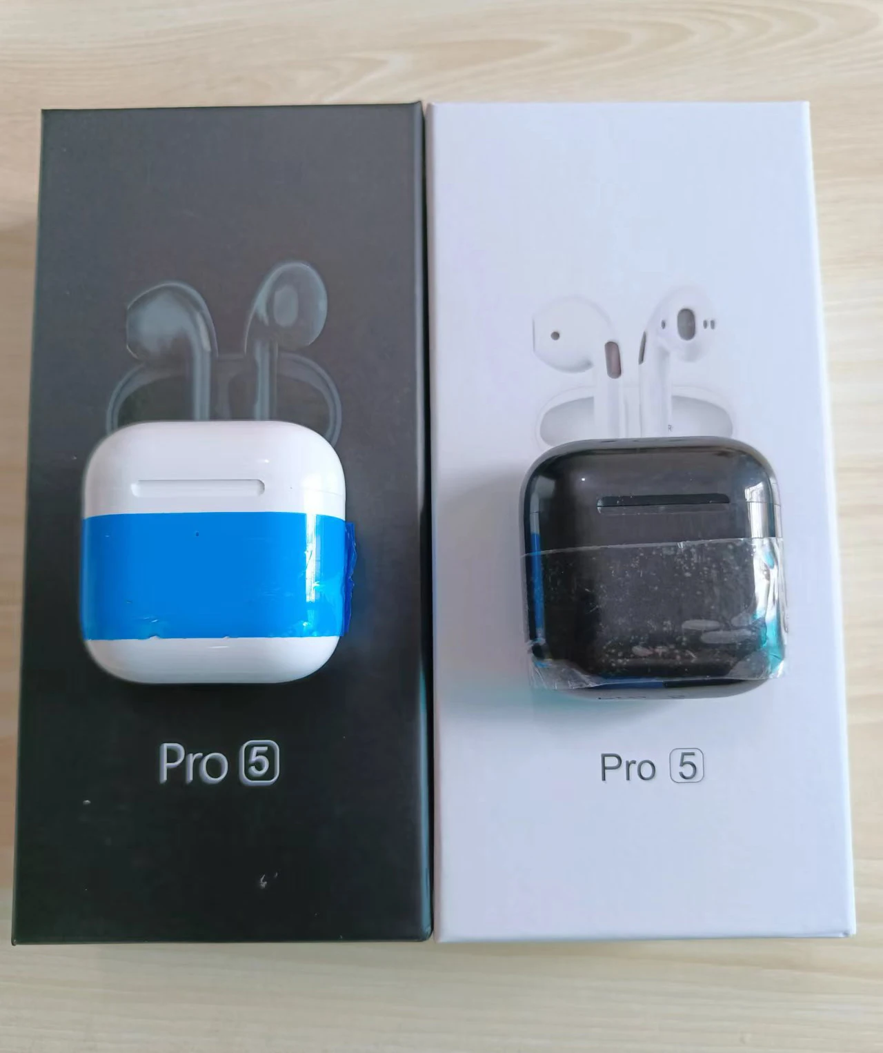 

Pro 5 TWS Wireless Headphones Earphone Bluetooth-compatible 5.0 Waterproof Headudsset with Mic for Xiaomi iPhone Pro4 Earbuds