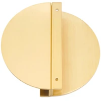 a pair of modern simple copper handles wardrobe sub cabinet wardrobe split brass drawer door handles