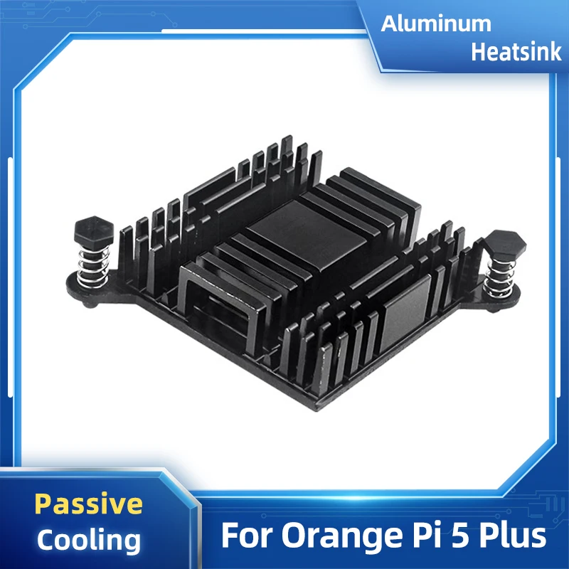 

Orange Pi 5 Plus Heat Sink Aluminum Alloy Heatsink Passive Cooling Pad Snap-on Heat Dissipation Radiator for Orange Pi 5 Plus