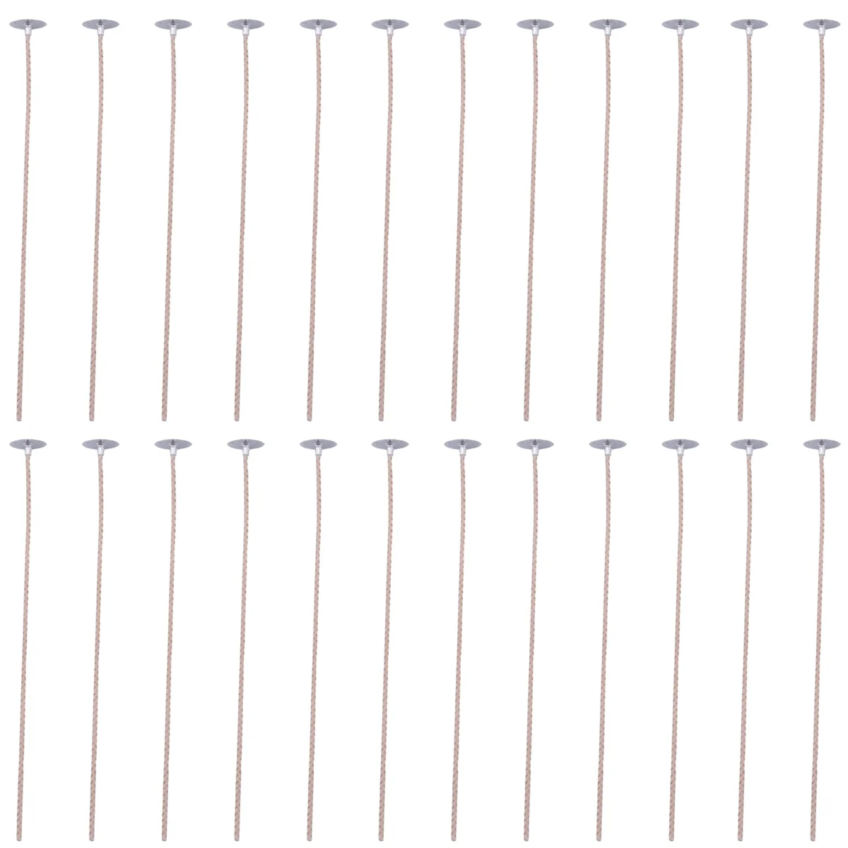 100 шт. экологически чистые фитили для соевых свечей 8 дюймовый предварительно