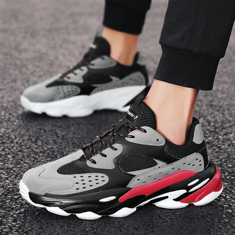 

Xiaomi summer men's and women's breathable mesh casual shoes high street fashion slow sign non slip thick soled Xiaomi sneakers