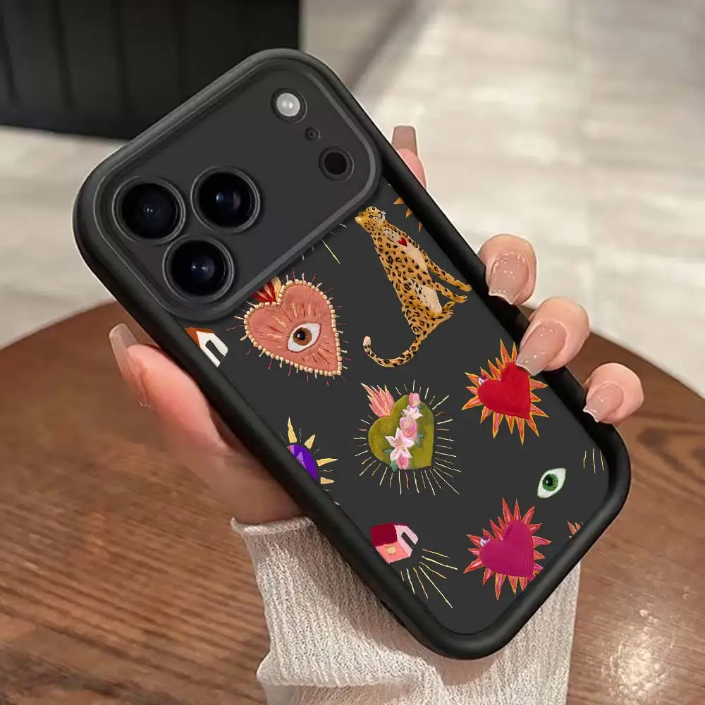 Фото Винтажный чехол для телефона с экзотическим принтом для Samsung Galaxy Note 20 S21 S25 Plus S24 FE S23 Ultra S22 A57 A56 A55 A54 A53 A36, мягкий чехол №1