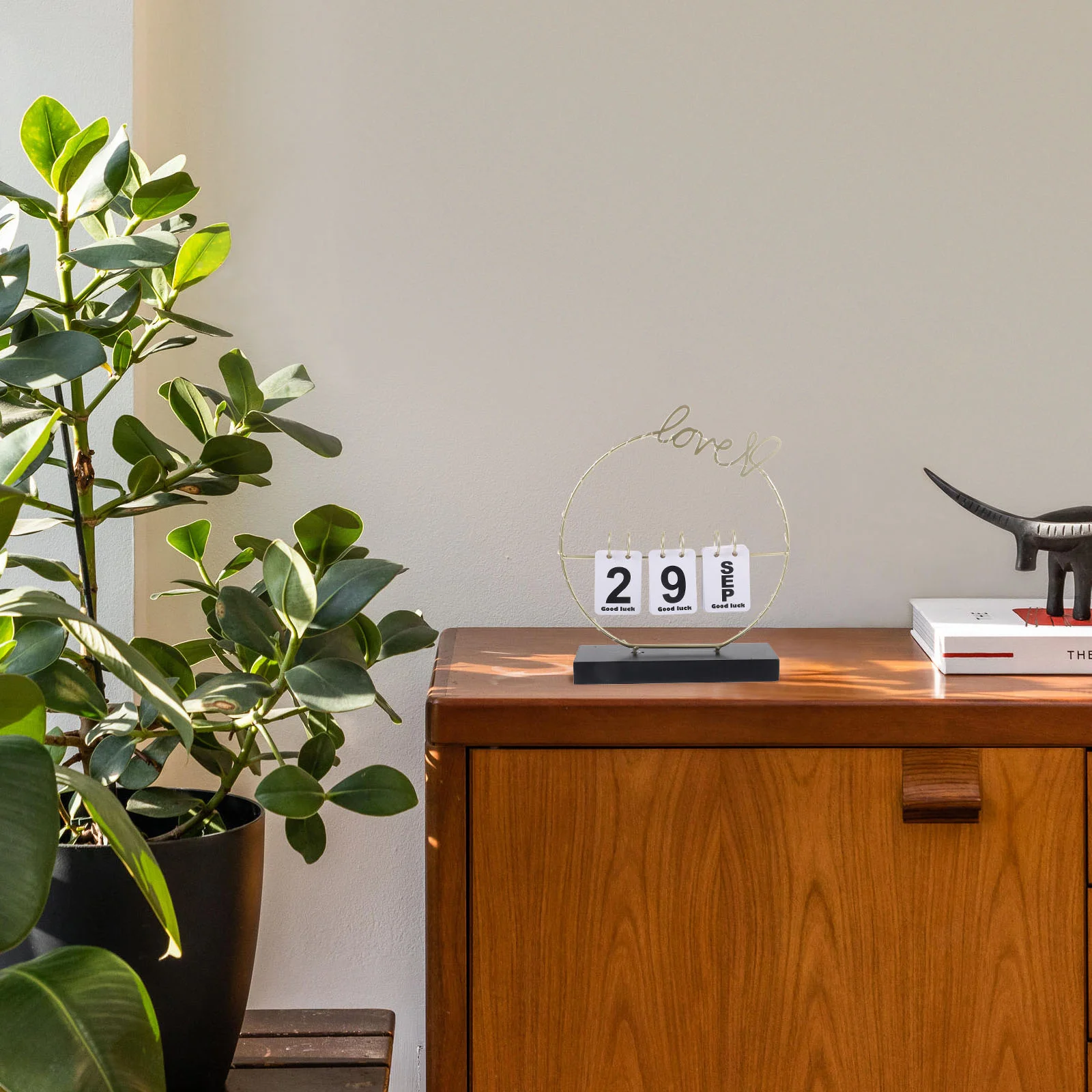 Домашний декор перекидной календарь стоячий стол для вечного деревянного