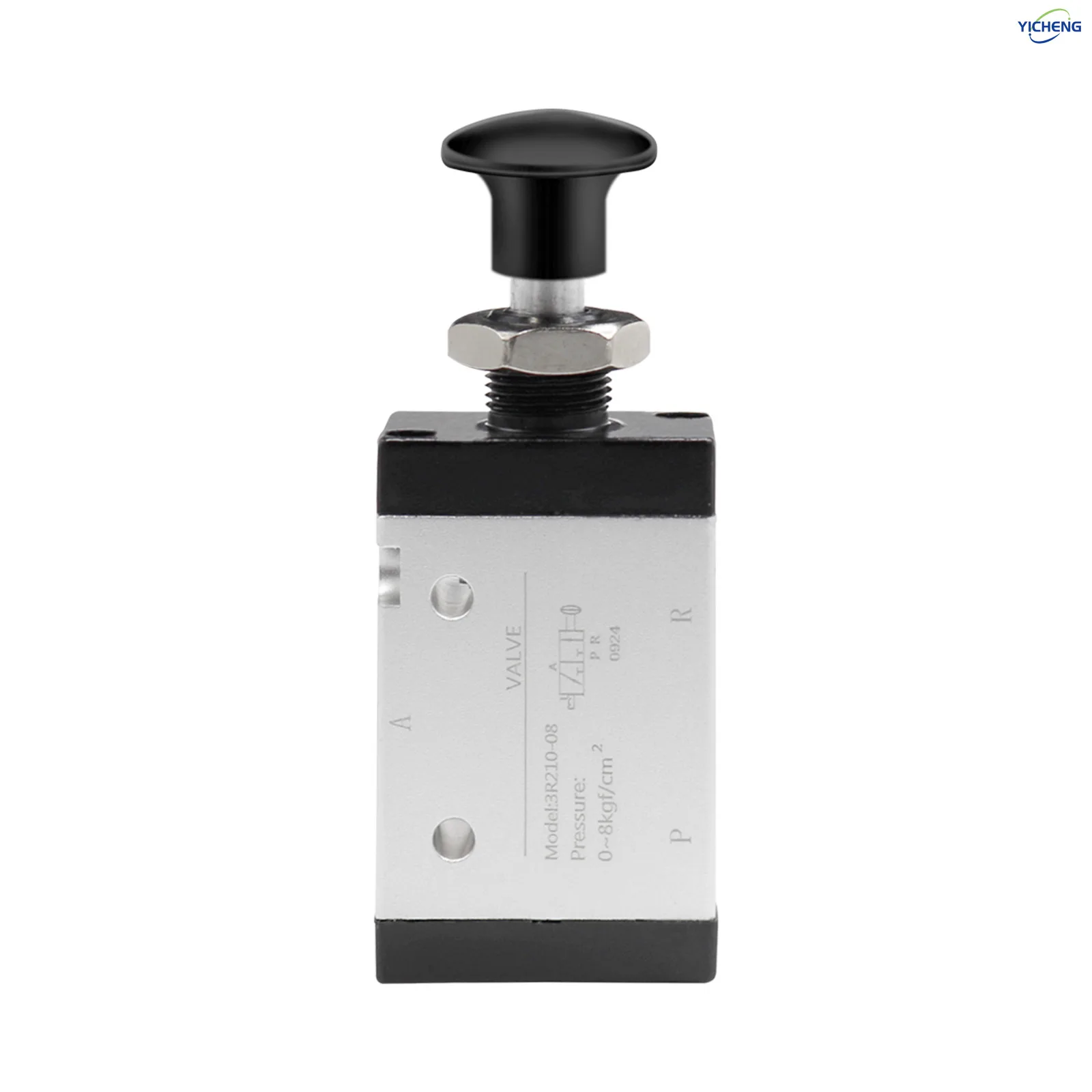 Пневматический электромагнитный клапан YICHENG PNEUMATIC 3-ходовой 2-позиционный