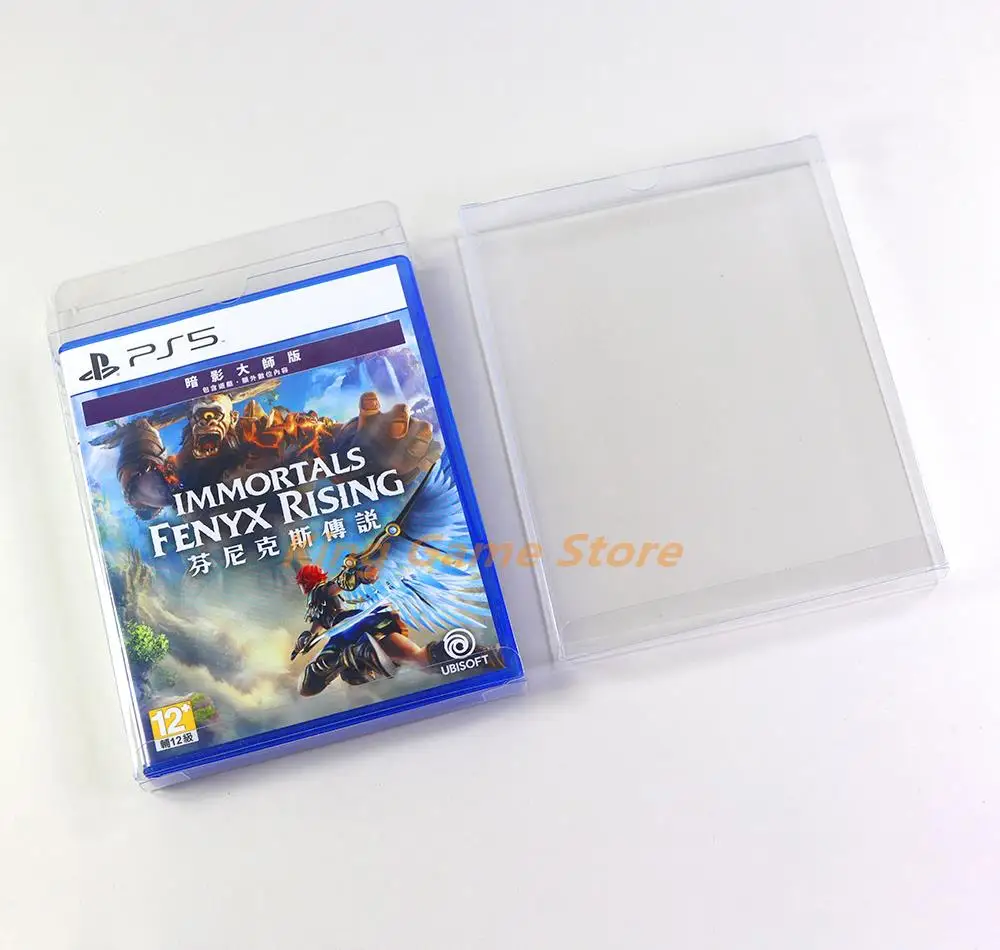 20 шт. для PS5 PS4 PS3 игровая консоль ПЭТ чехол пластиковая защитная коробка