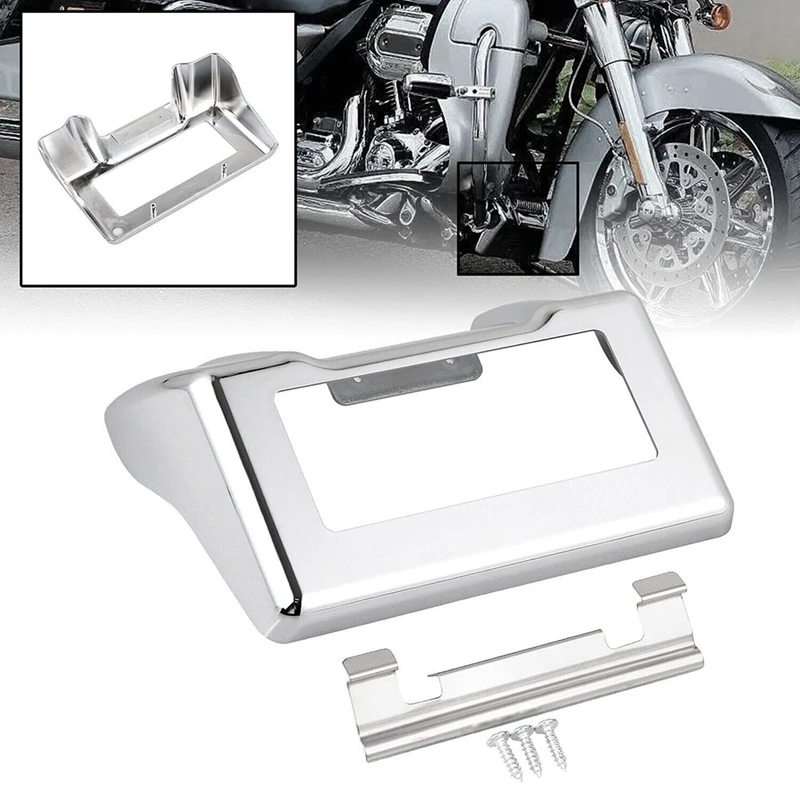 1 шт. хромированный масляный радиатор аксессуары для Touring Road King Glide 2011-2016 Ultra Limited