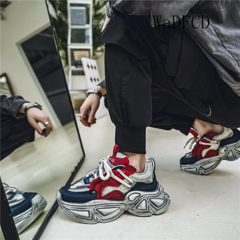 Массивные кроссовки мужская дизайнерская спортивная обувь модная повседневная